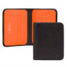 Мужской кожаный бумажник Visconti VSL34 Lank Black/Orange VVSL34/140 фото 7 &mdash; 2chemodana