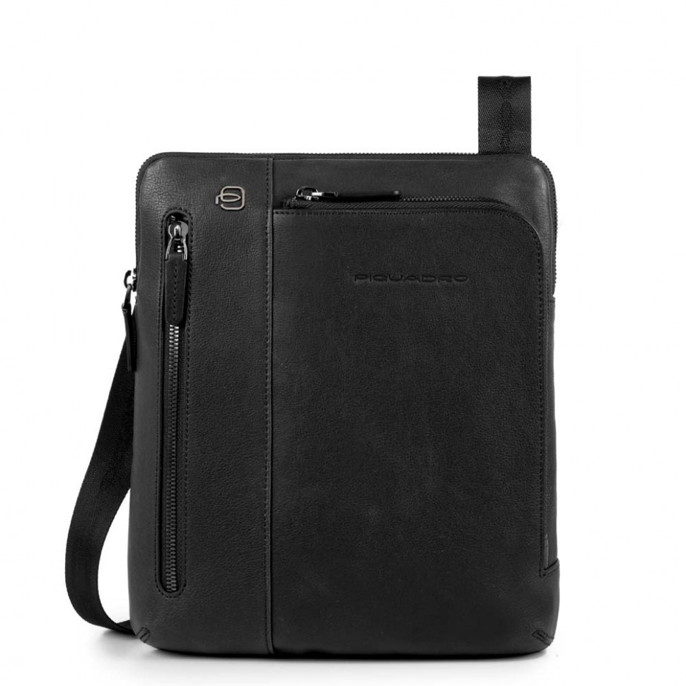 Мужская кожаная сумка Piquadro CA1816B3/N черный фото 1 &mdash; 2chemodana