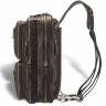 Мужская кожаная сумка-трансформер BRIALDI Norman BR11723QO relief brown фото 8 &mdash; 2chemodana