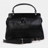 Женская кожаная сумка Alexander TS W0042 Black Croco фото 1 &mdash; 2chemodana