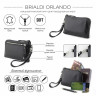 Мужской кожаный клатч BRIALDI Orlando black BR00196KE фото 2 &mdash; 2chemodana
