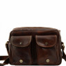 Сумка мужская кожаная Tuscany Leather TL10180 brown фото 5 &mdash; 2chemodana