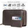 Мужской кожаный клатч BRIALDI Aurora relief brown BR44371ET фото 1 &mdash; 2chemodana