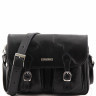 Сумка мужская кожаная Tuscany Leather, SAN MARINO TL10180 black фото 1 &mdash; 2chemodana