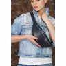 Женская кожаная сумка на пояс Lakestone Ellis Dark Blue 997333/DB фото 7 &mdash; 2chemodana