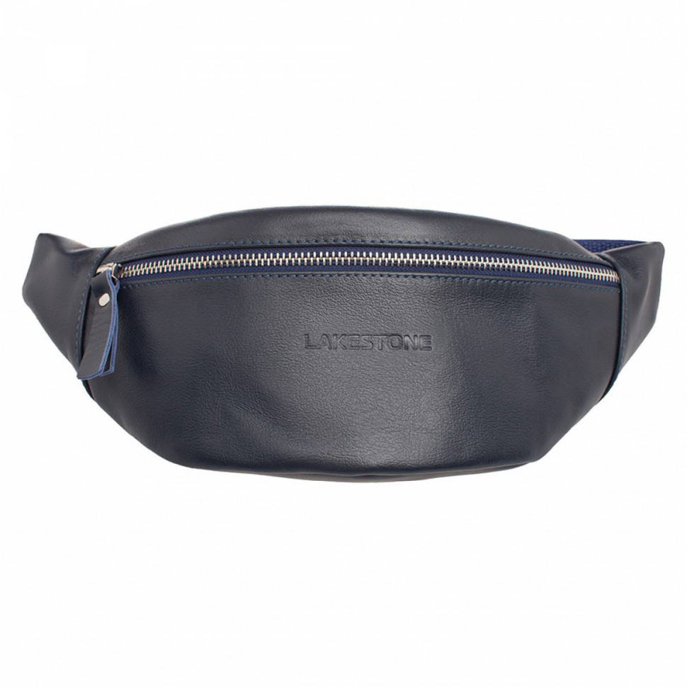 Женская кожаная сумка на пояс Lakestone Ellis Dark Blue 997333/DB фото 1 &mdash; 2chemodana