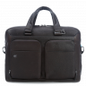 Мужская кожаная деловая сумка Piquadro CA2849B3/TM коричневый фото 4 &mdash; 2chemodana