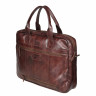 Мужская кожаная бизнес-сумка Gianni Conti 4101266 brown фото 6 &mdash; 2chemodana