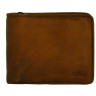 Мужской кожаный бумажник Ashwood Leather 1361 Tan фото 3 &mdash; 2chemodana