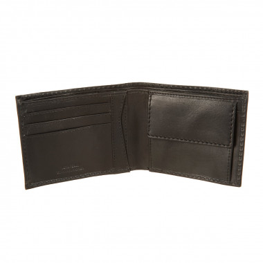 Мужское кожаное портмоне Gianni Conti 1227111 black &mdash; 2chemodana