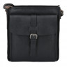 Мужская кожаная сумка Ashwood Leather 4552 Black фото 1 &mdash; 2chemodana