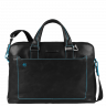 Мужская кожаная деловая сумка Piquadro CA3335B2/N черный фото 1 &mdash; 2chemodana