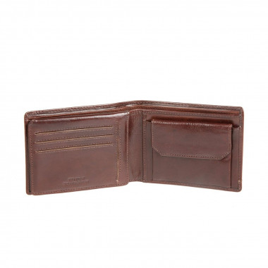 Мужское кожаное портмоне Gianni Conti 707100 brown &mdash; 2chemodana