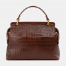 Женская кожаная сумка Alexander TS W0042 Cognac Croco фото 3 &mdash; 2chemodana