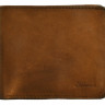 Мужской кожаный бумажник Ashwood Leather 1363 Tan фото 2 &mdash; 2chemodana