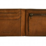 Мужской кожаный бумажник Ashwood Leather 1363 Tan фото 3 &mdash; 2chemodana
