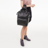 Женская кожаная сумка-рюкзак Lakestone Neish Black 913238/BL фото 6 &mdash; 2chemodana