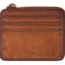 Мужской кожаный бумажник Ashwood Leather 1364 Tan фото 2 &mdash; 2chemodana
