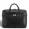 Мужская кожаная деловая сумка для документов BRIALDI Pasteur BR12051JD relief black фото 2 &mdash; 2chemodana