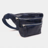 Женская кожаная сумка на пояс Alexander TS KB0015 Blue Croco фото 2 &mdash; 2chemodana