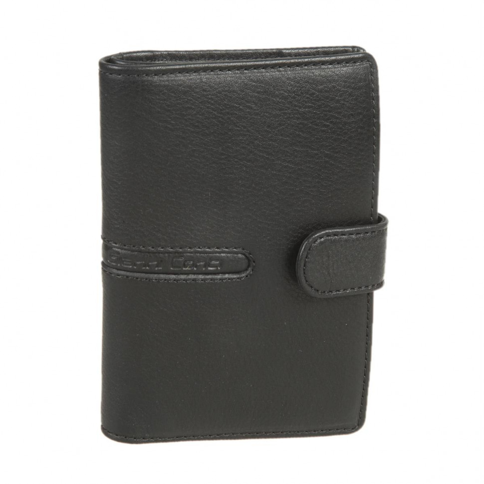 Мужская кожаная обложка для документов Gianni Conti 587458 black фото 1 &mdash; 2chemodana