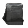 Мужская кожаная сумка через плечо Gianni Conti 1812280 black фото 6 &mdash; 2chemodana