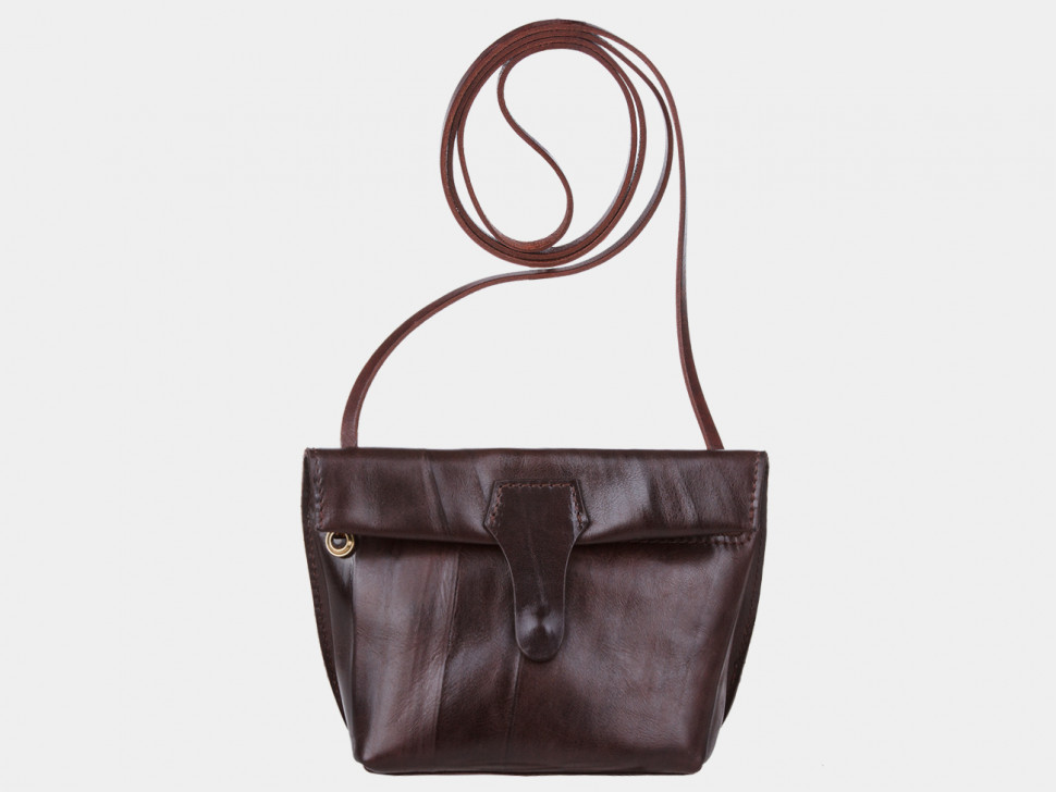 Женский кожаный клатч Alexander TS KB002 Brown фото 1 &mdash; 2chemodana