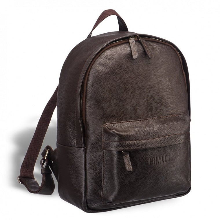Мужской кожаный рюкзак BRIALDI Pico BR19862EI relief brown фото 1 &mdash; 2chemodana
