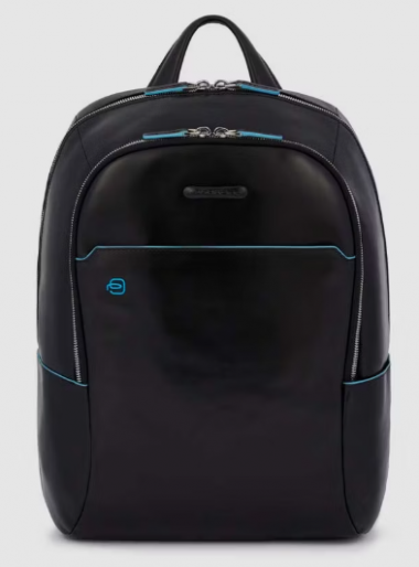 Мужской кожаный рюкзак Piquadro CA3214B2/N черный &mdash; 2chemodana