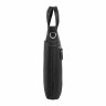 Мужская кожаная вертикальная деловая сумка Lakestone Orwell Black 92608/BL фото 4 &mdash; 2chemodana