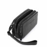 Мужской кожаный клатч Piquadro AC2141B3/N черный фото 3 &mdash; 2chemodana