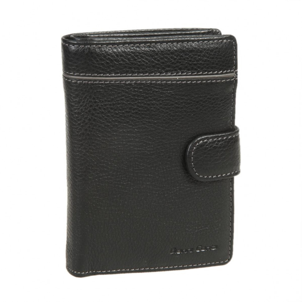 Мужское кожаное портмоне с обложкой для автодокументов Gianni Conti 1818451 black фото 1 &mdash; 2chemodana