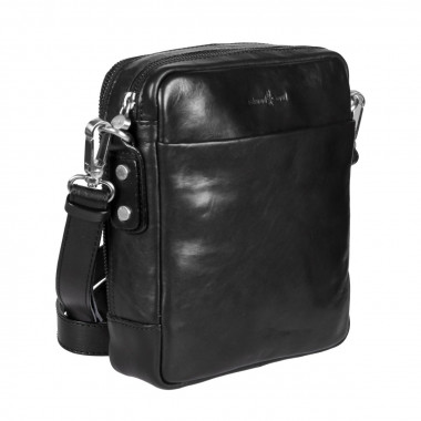 Мужская кожаная сумка Gianni Conti 912312 black &mdash; 2chemodana