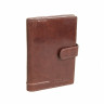 Мужская кожаная обложка для паспорта и автодокументов Gianni Conti 708454 brown фото 1 &mdash; 2chemodana