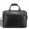 Мужская кожаная деловая сумка для документов BRIALDI Glendale BR12972IZ relief black фото 3 &mdash; 2chemodana