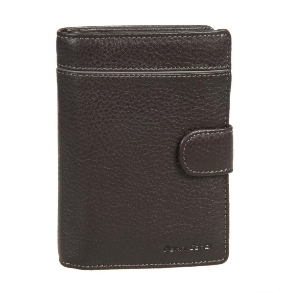 Мужское кожаное портмоне с обложкой для автодокументов Gianni Conti 1818451 dark brown фото 1 &mdash; 2chemodana