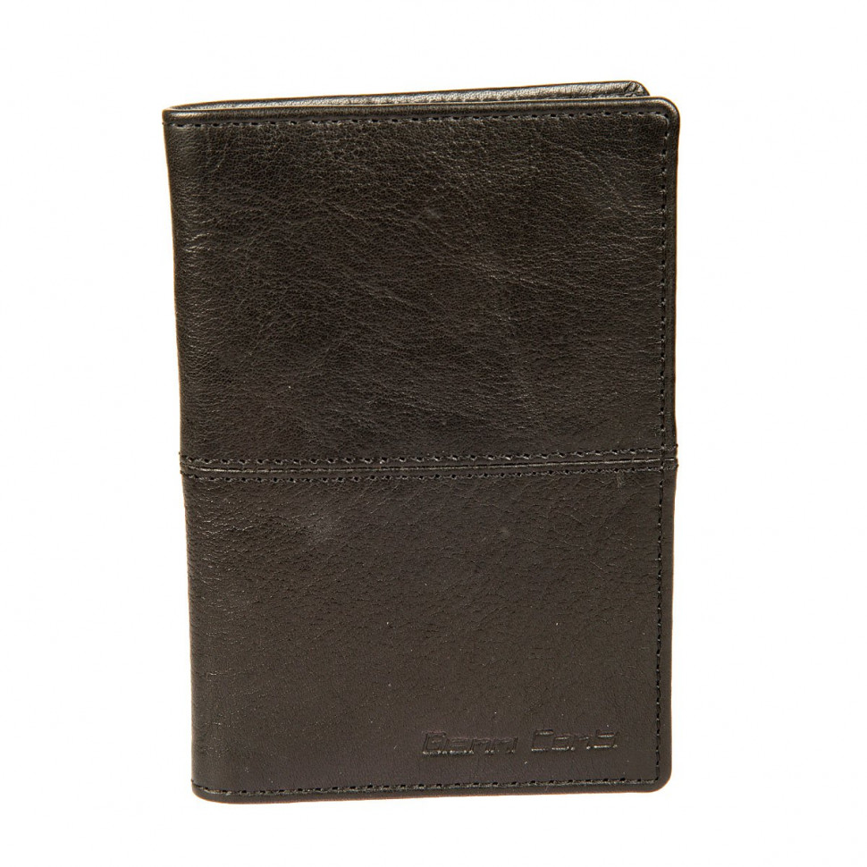 Мужская кожаная обложка для автодокументов Gianni Conti 1137463E black фото 1 &mdash; 2chemodana