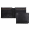 Мужской кожаный бумажник Ashwood Leather 1551 Black фото 1 &mdash; 2chemodana