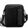 Мужская кожаная сумка через плечо BRIALDI Grand Montone BR19877YG relief black фото 3 &mdash; 2chemodana