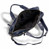 Мужская кожаная деловая сумка BRIALDI York BR03424JX navy фото 3 &mdash; 2chemodana