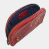 Женская кожаная косметичка Alexander TS K0001 Red Цветение фото 3 &mdash; 2chemodana