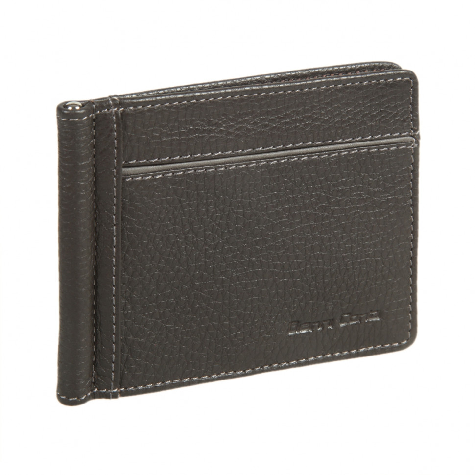 Мужской кожаный зажим для купюр Gianni Conti 1817466 dark brown фото 1 &mdash; 2chemodana