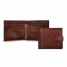 Мужской кожаный бумажник Ashwood Leather 1775 Rust фото 2 &mdash; 2chemodana
