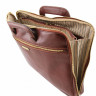 Мужской кожаный портфель для документов Tuscany Leather Caserta TL142070 коричневый фото 6 &mdash; 2chemodana