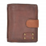 Мужской кожаный бумажник Ashwood Leather 1776 Rust фото 1 &mdash; 2chemodana
