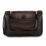 Мужской кожаный несессер Ashwood Leather 89145 Dark Brown фото 4 &mdash; 2chemodana