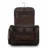 Мужской кожаный несессер Ashwood Leather 89145 Dark Brown фото 5 &mdash; 2chemodana