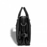 Надежная мужская кожаная сумка для документов BRIALDI Bard BR17808SD relief black фото 2 &mdash; 2chemodana