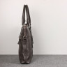 Мужская кожаная деловая сумка SLIM-формата для документов BRIALDI Hamilton BR44551NI relief brown фото 18 &mdash; 2chemodana