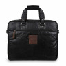 Мужская кожаная бизнес-сумка Ashwood Leather F-83 Black фото 2 &mdash; 2chemodana